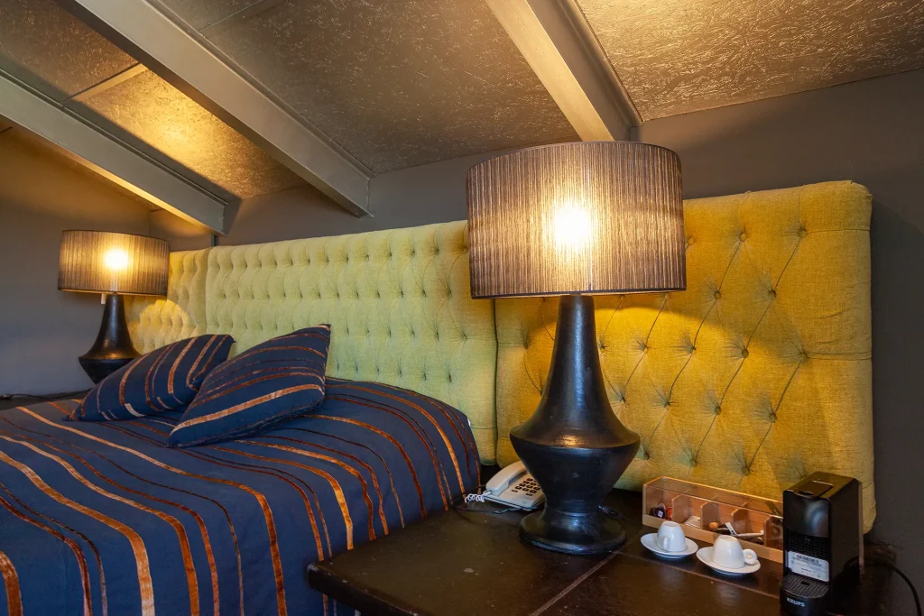 Suite Roiboos Hotel Cardamomo detalle cabecero